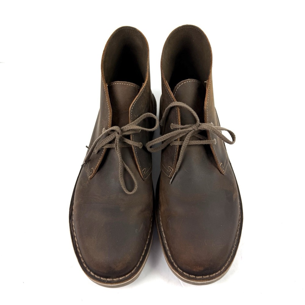 Clarks Originals Desert Chukka Boots 13 Brown Leather Mens Lace Up Shoes